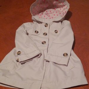 Girls lightweight trenchcoat